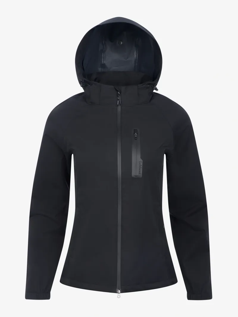 LeMieux Athena Waterproof Lightweight Jacket - Black-8