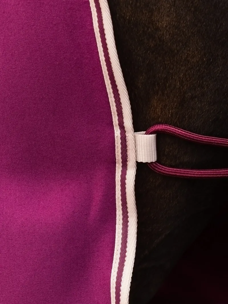 LeMieux Arika Jersey-Tek Fleece Rug - Blackberry-2