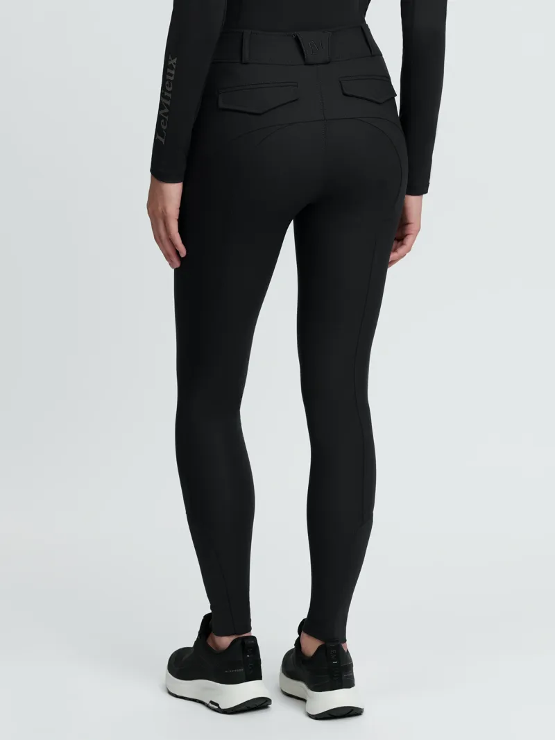 LeMieux Blair Knee Grip Breeches - Black-2