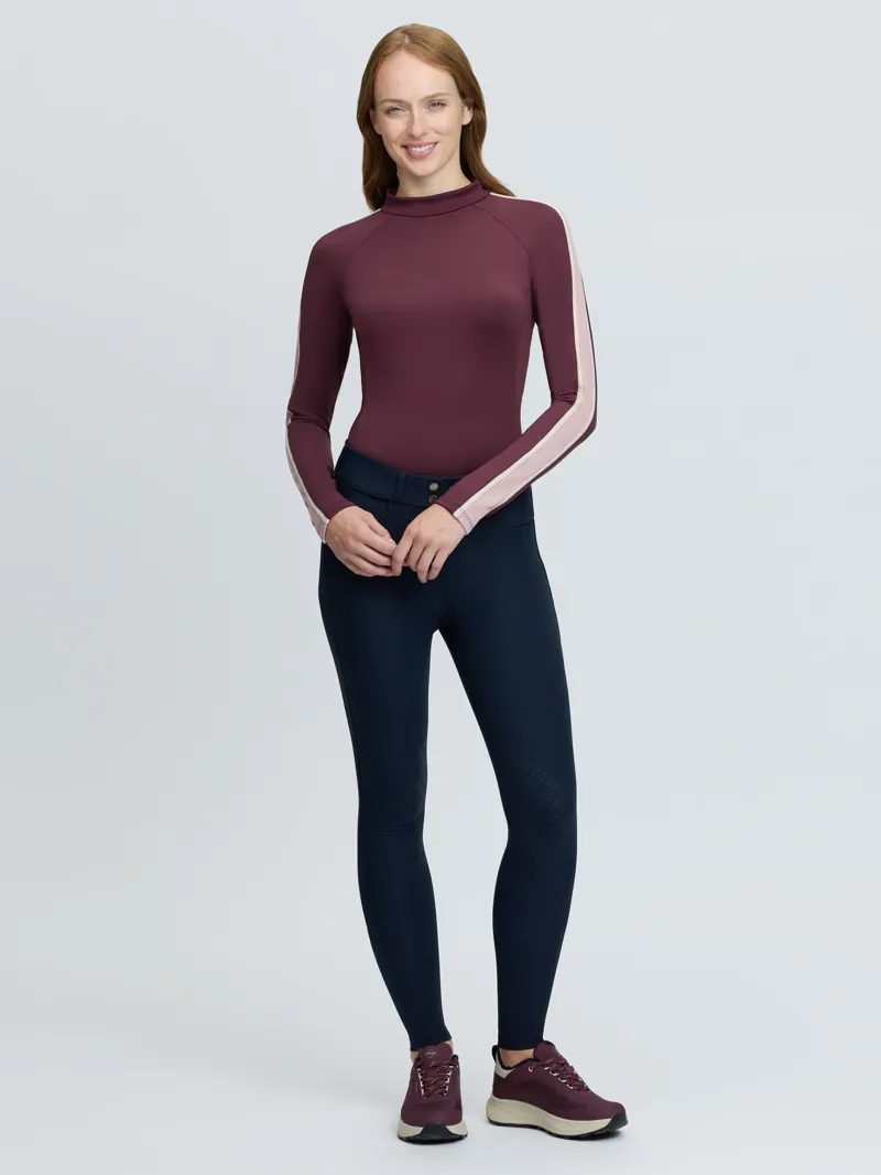 LeMieux Blair Knee Grip Breeches - Navy-1