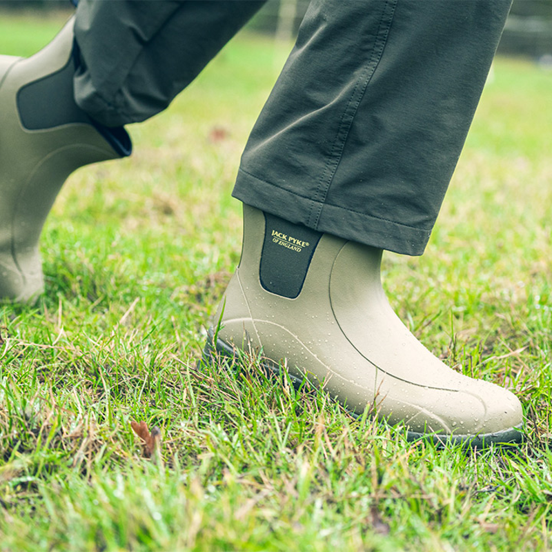 Jack Pyke Ankle Wellie Boot - Green-5