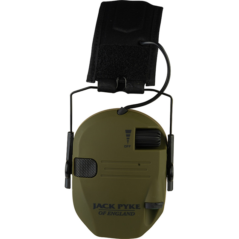 Jack Pyke Electronic Ear Defenders - Green-4