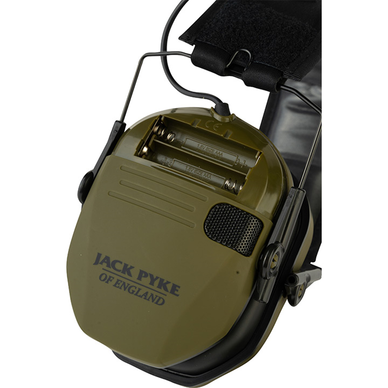 Jack Pyke Electronic Ear Defenders - Green-6
