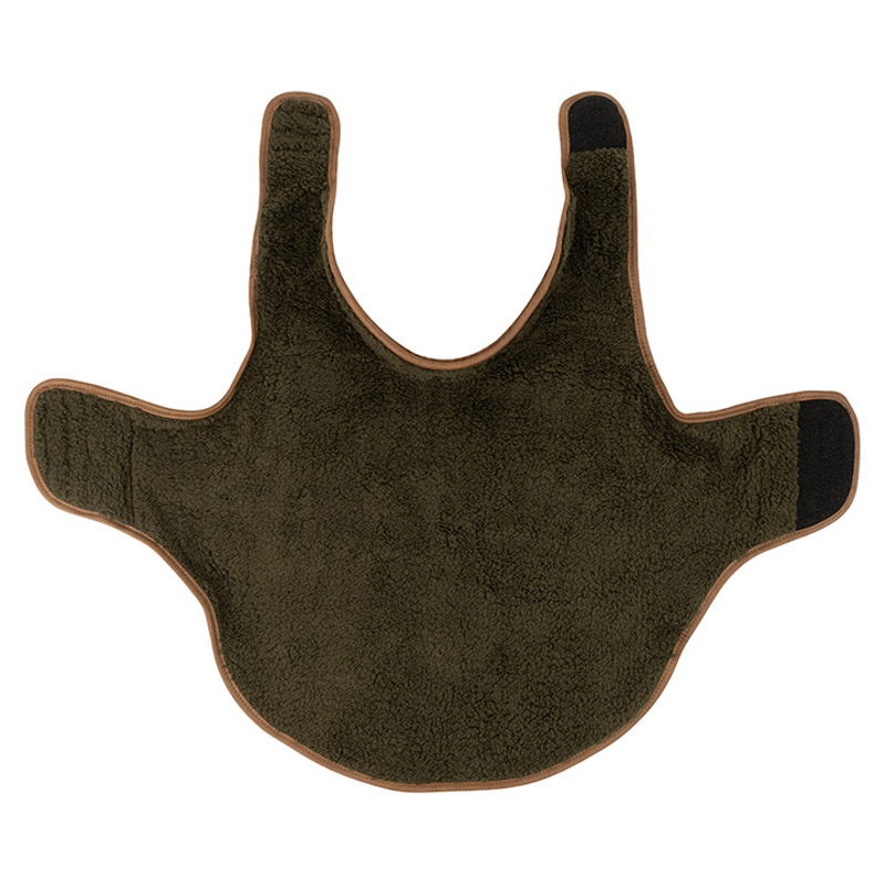 Jack Pyke Sherpa Fleece Dog Coat - Dark Olive-1