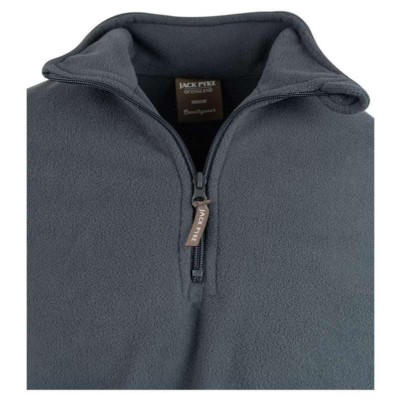 Jack Pyke Country Fleece Top - Charcoal-5