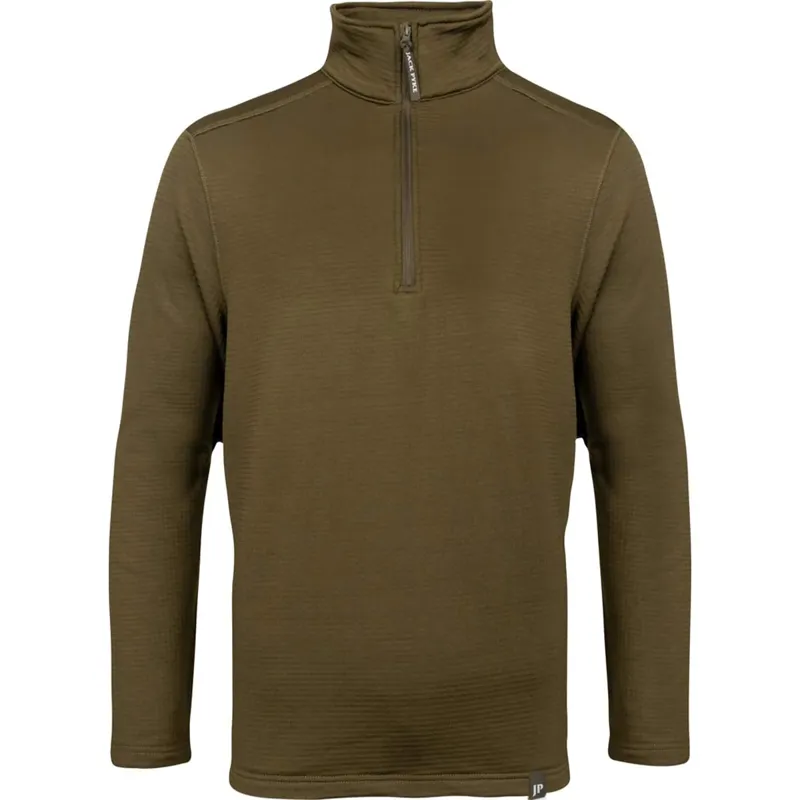 Jack Pyke Waffle Fleece Top - Brown