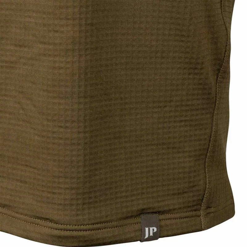 Jack Pyke Waffle Fleece Top - Brown-3