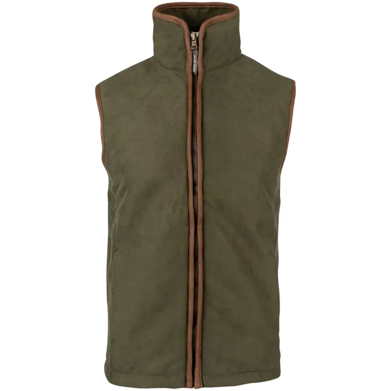 Jack Pyke Technical Moleskin Gilet - Dark Olive