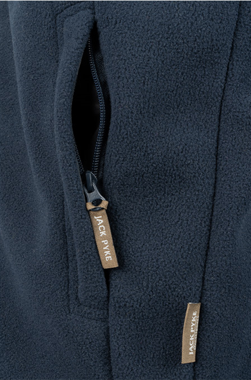 Jack Pyke Countryman Men's Fleece Gilet - Navy-6