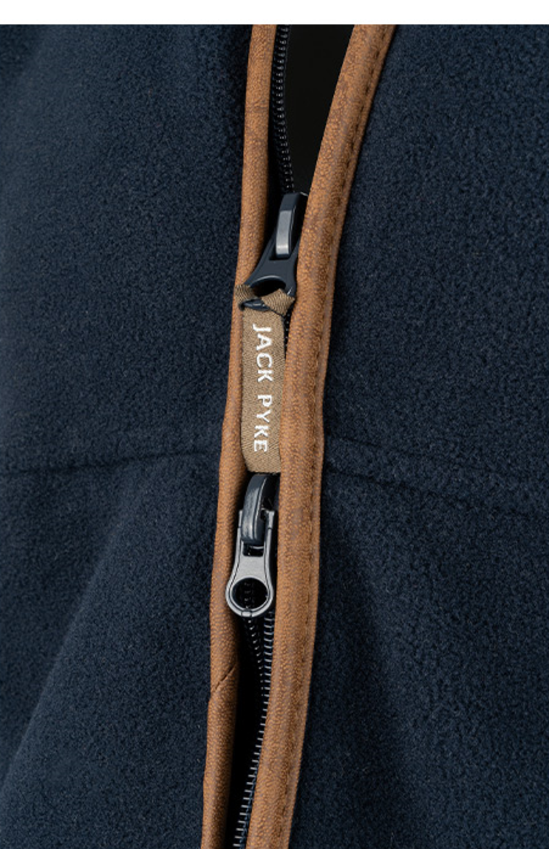 Jack Pyke Countryman Men's Fleece Gilet - Navy-7