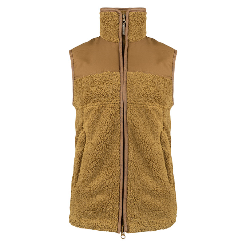 Jack Pyke Sherpa Fleece Gilet - Camel