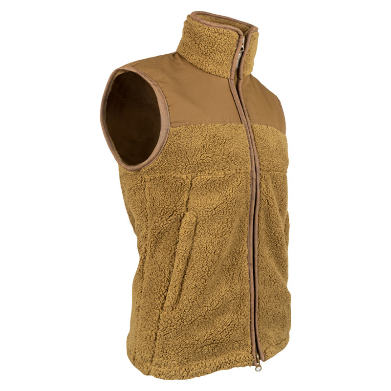 Jack Pyke Sherpa Fleece Gilet - Camel-2