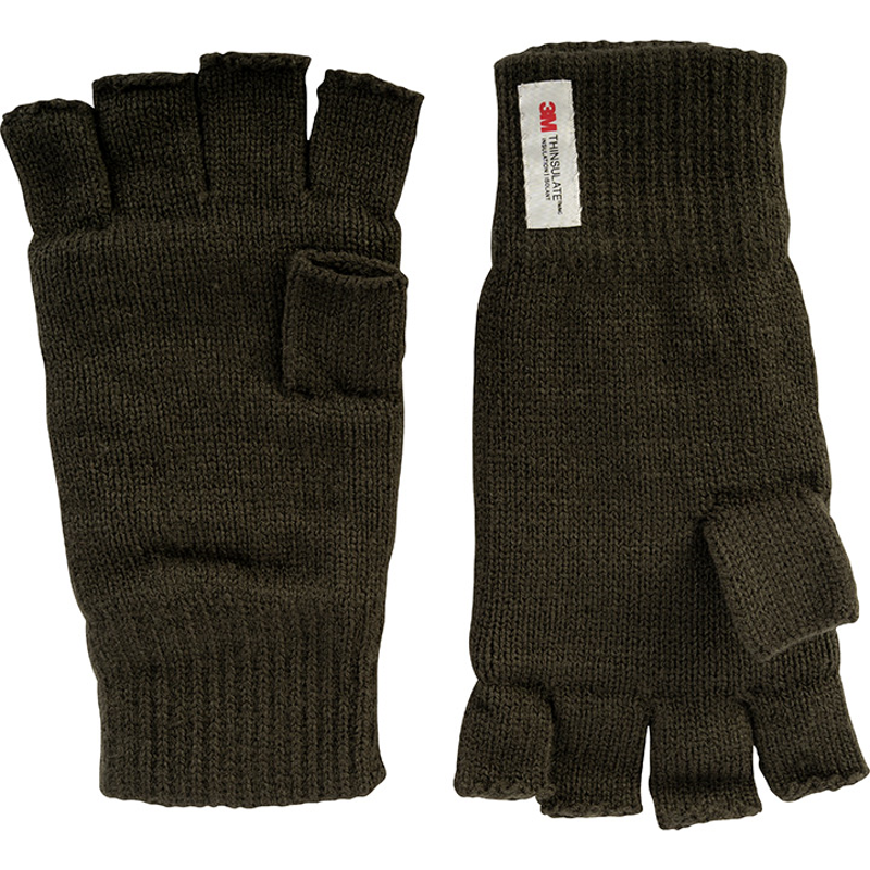 Jack Pyke Fingerless Mitts - Green 