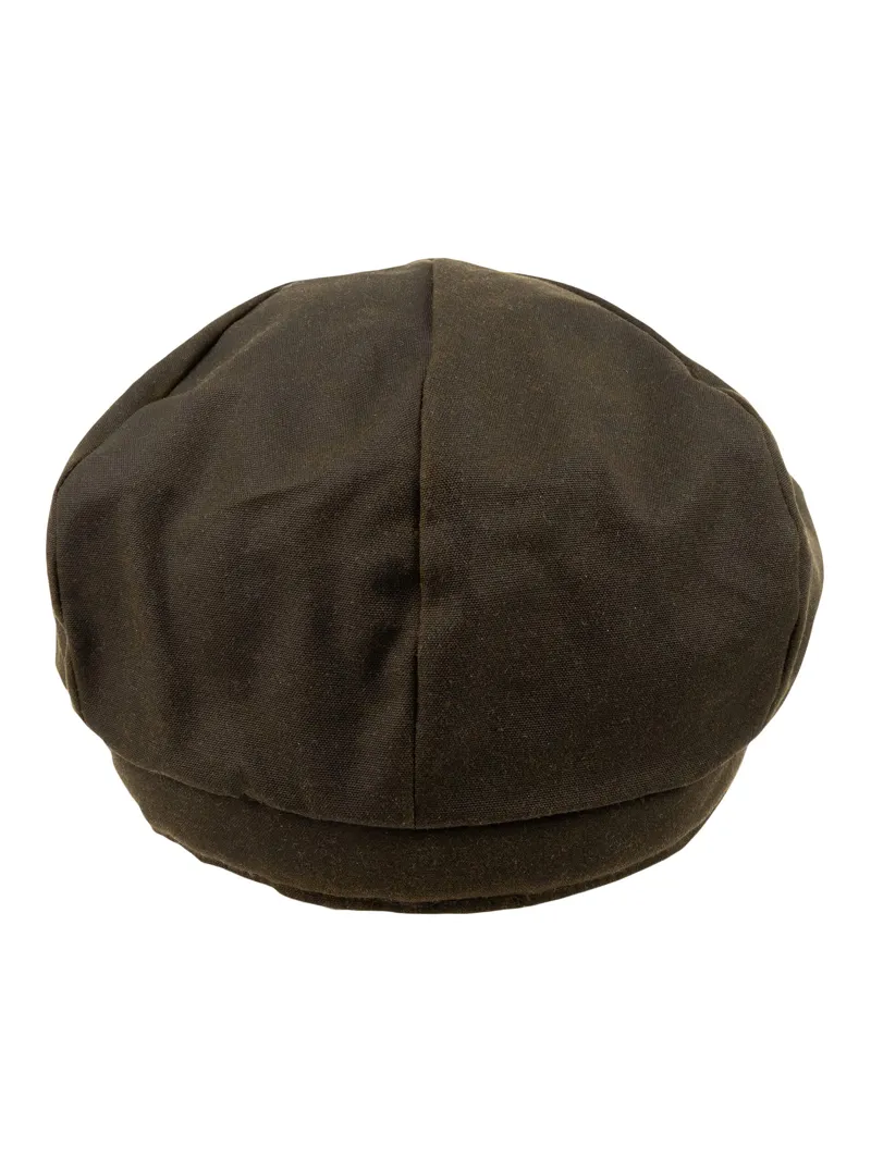 Jack Pyke Wax Baker Boy Hat - Dark Green-4