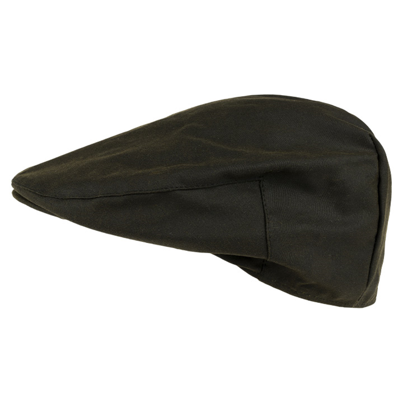 Jack Pyke Wax Flat Cap - Green-1