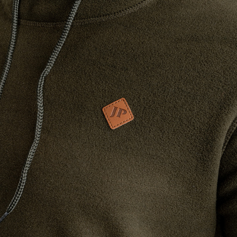 Jack Pyke Country Fleece Hoodie - Dark Olive-3