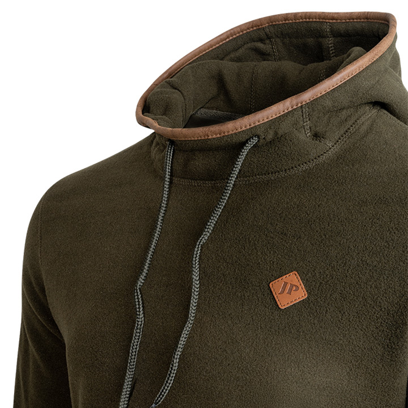 Jack Pyke Country Fleece Hoodie - Dark Olive-4