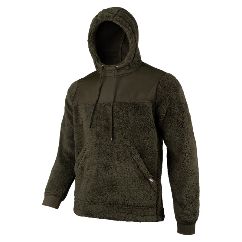 Jack Pyke Sherpa Fleece Gen 2 Hoodie - Dark Olive-1