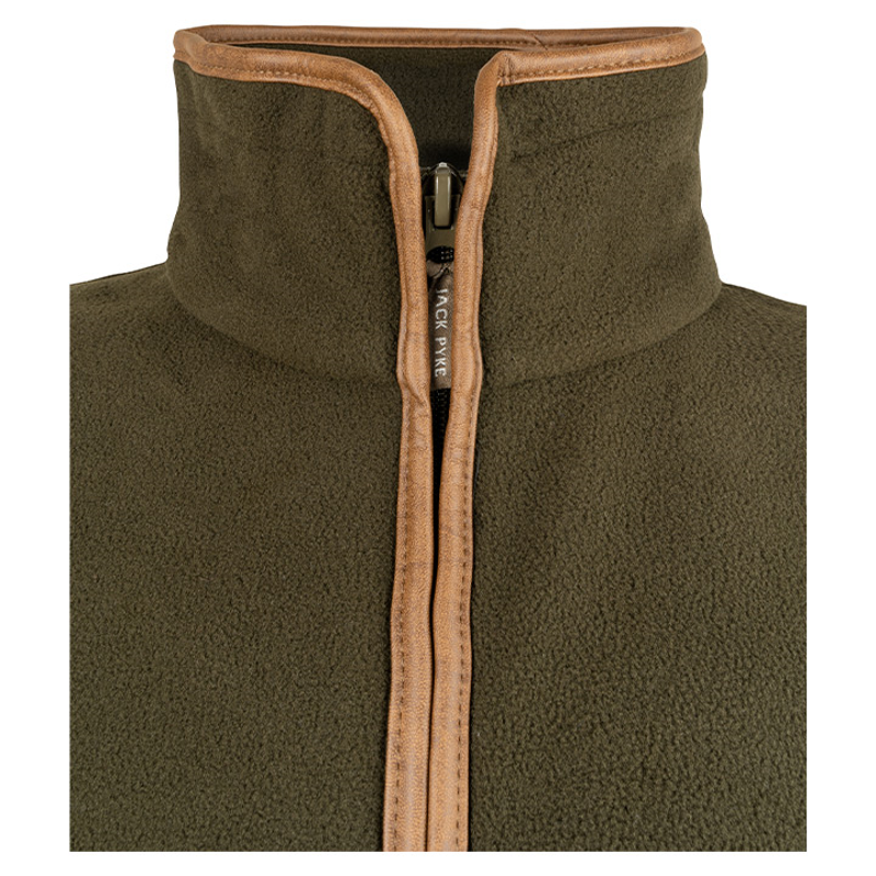 Jack Pyke Countryman Fleece Jacket - Dark Olive-5