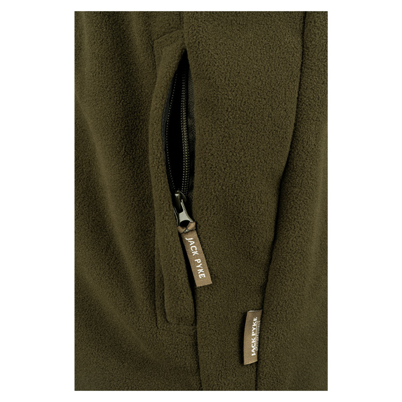 Jack Pyke Countryman Fleece Jacket - Dark Olive-6