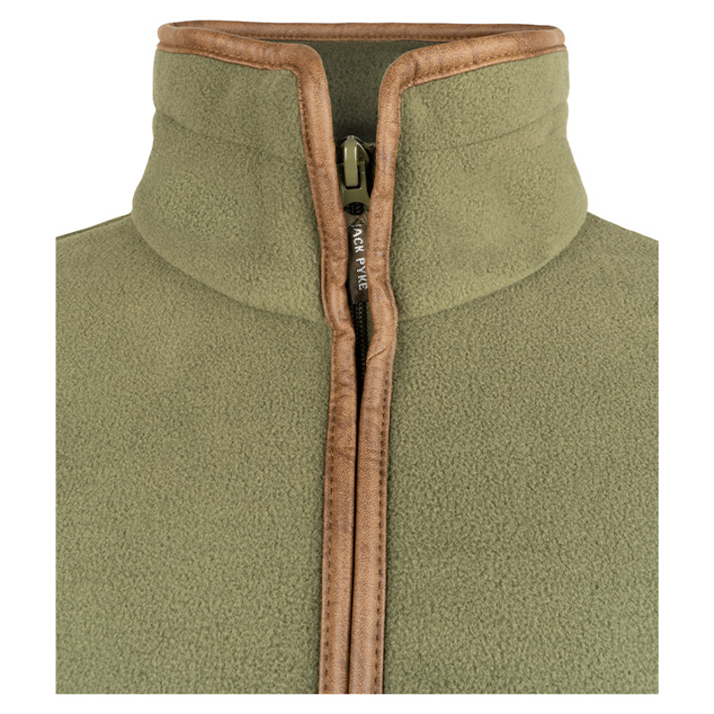 Jack Pyke Countryman Fleece Jacket - Light Olive-5