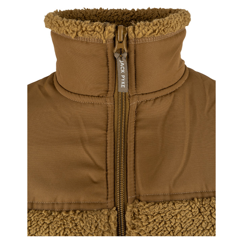 Jack Pyke Sherpa Fleece Gen 2 Jacket - Camel-4