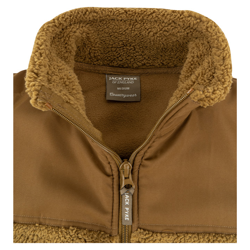 Jack Pyke Sherpa Fleece Gen 2 Jacket - Camel-7