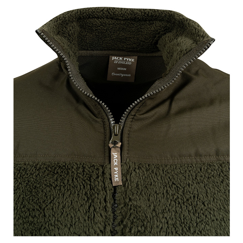 Jack Pyke Sherpa Fleece Gen 2 Jacket - Dark Olive-4