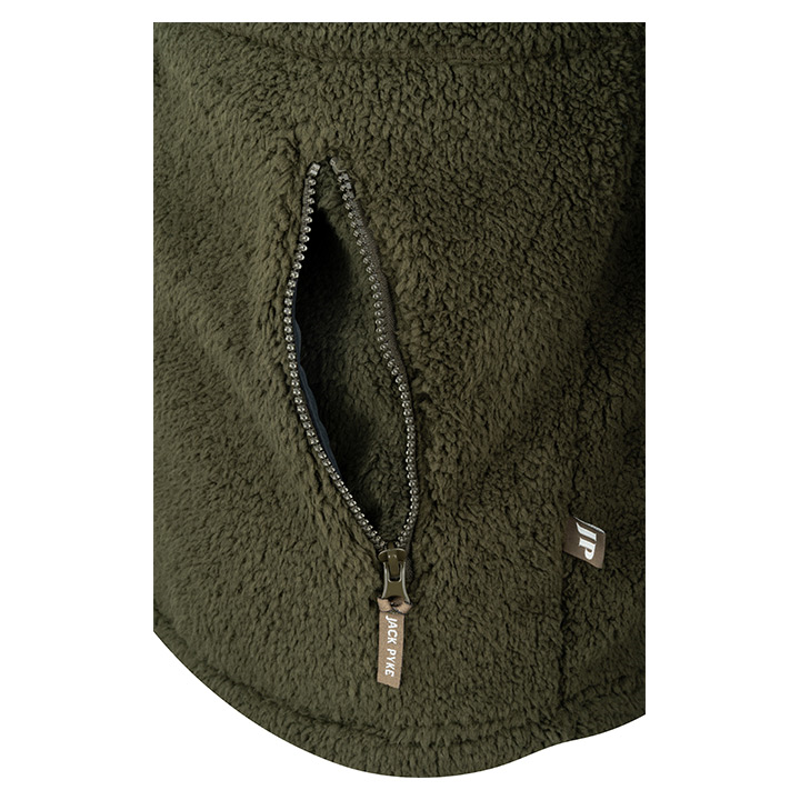 Jack Pyke Sherpa Fleece Gen 2 Jacket - Dark Olive-8