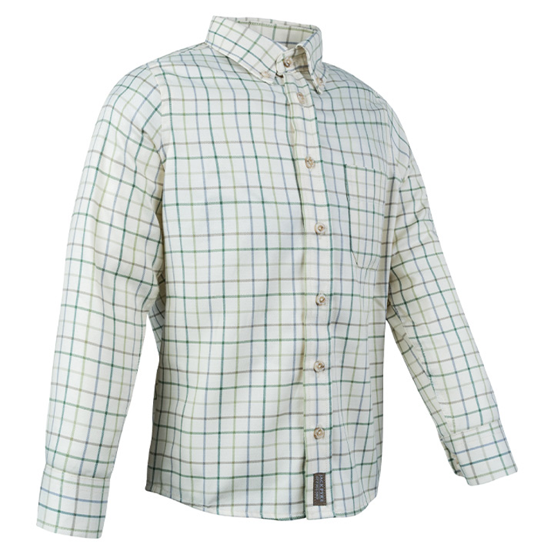 Jack Pyke Junior Countryman Shirt - Green-2