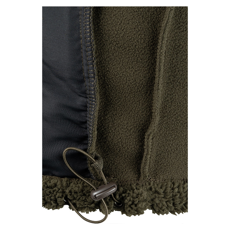 Jack Pyke Junior Sherpa Fleece Gilet - Dark Olive-5