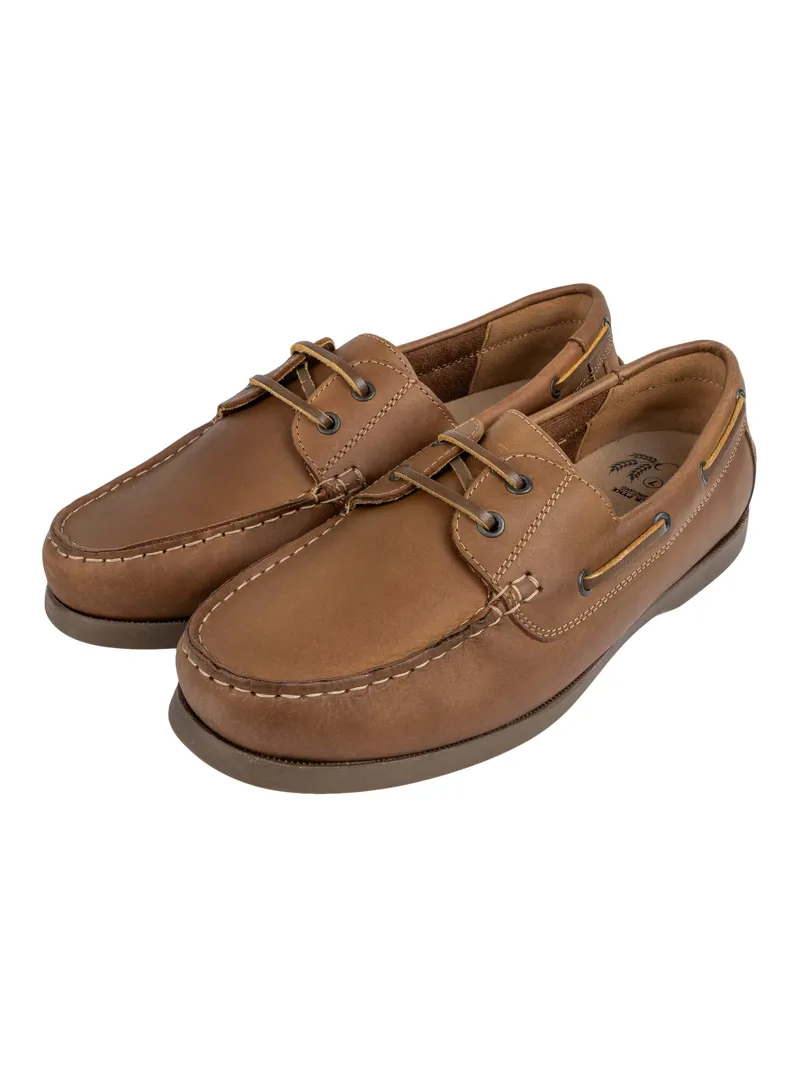Jack Pyke Ladies Boat Shoe - Brown