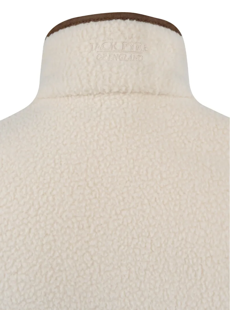 Jack Pyke Ladies Sherpa Fleece Gilet - Sail-3