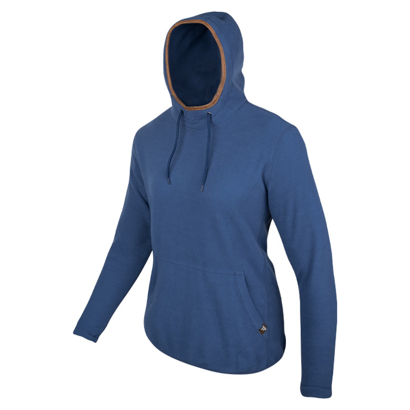 Jack Pyke Ladies Fleece Hoodie - Denim-1