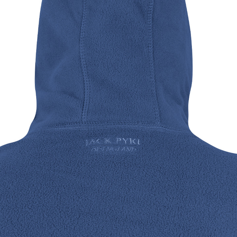 Jack Pyke Ladies Fleece Hoodie - Denim-4