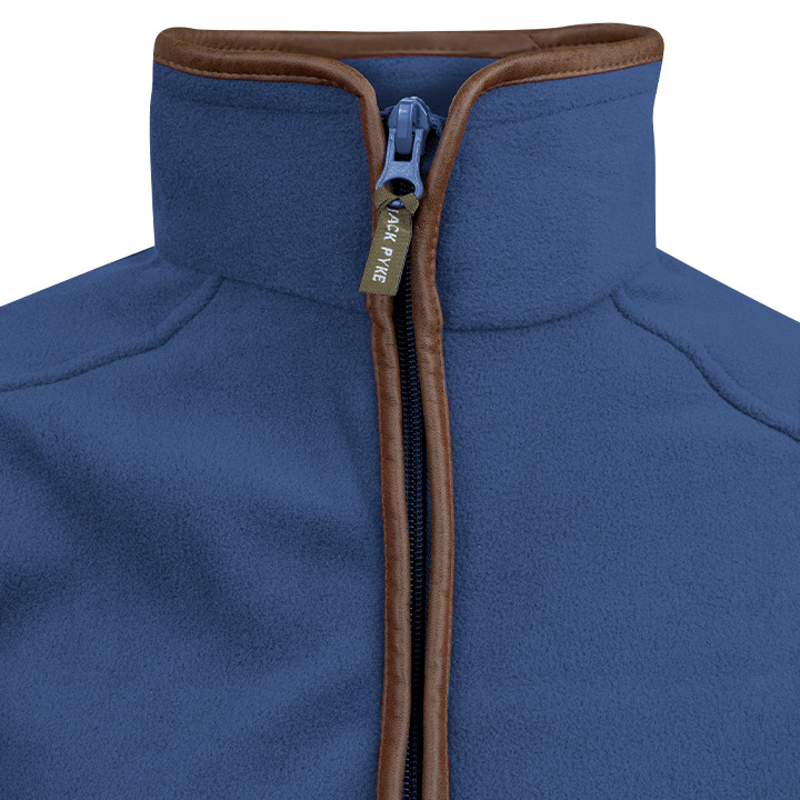 Jack Pyke Ladies Fleece Jacket - Denim-3