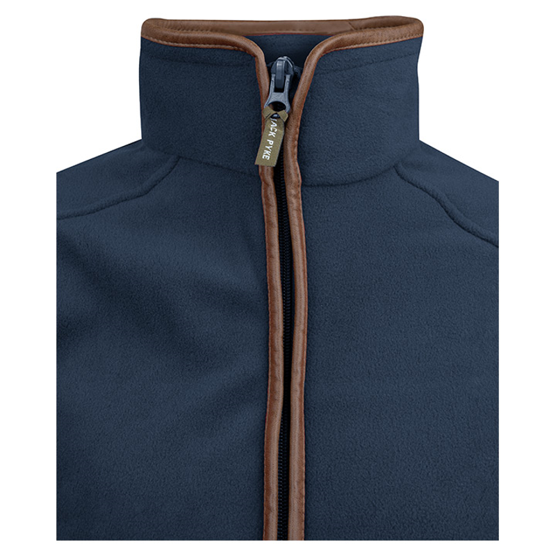 Jack Pyke Ladies Fleece Jacket - Navy-3