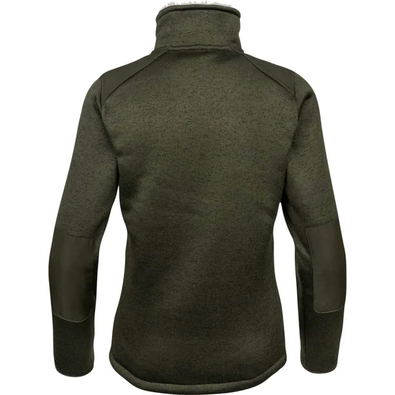 Jack Pyke Ladies Scandinavian Fleece Jacket - Dark Olive-1