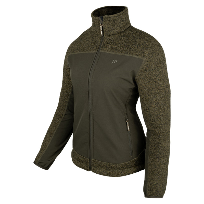 Jack Pyke Ladies Hybrid Jacket - Green-1