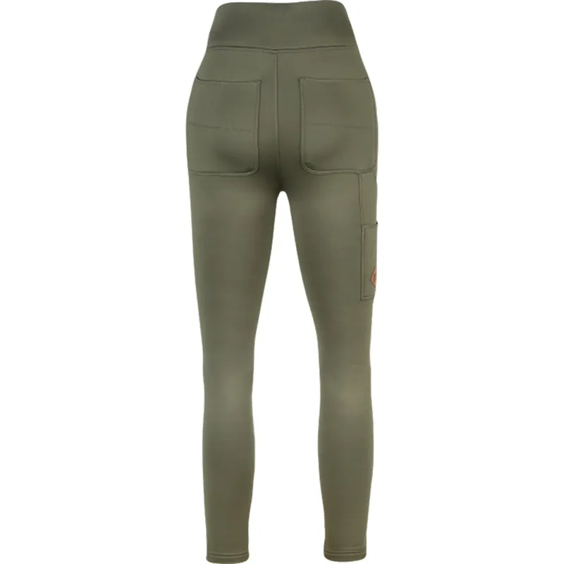 Jack Pyke Ladies Utility Leggings - Olive-1