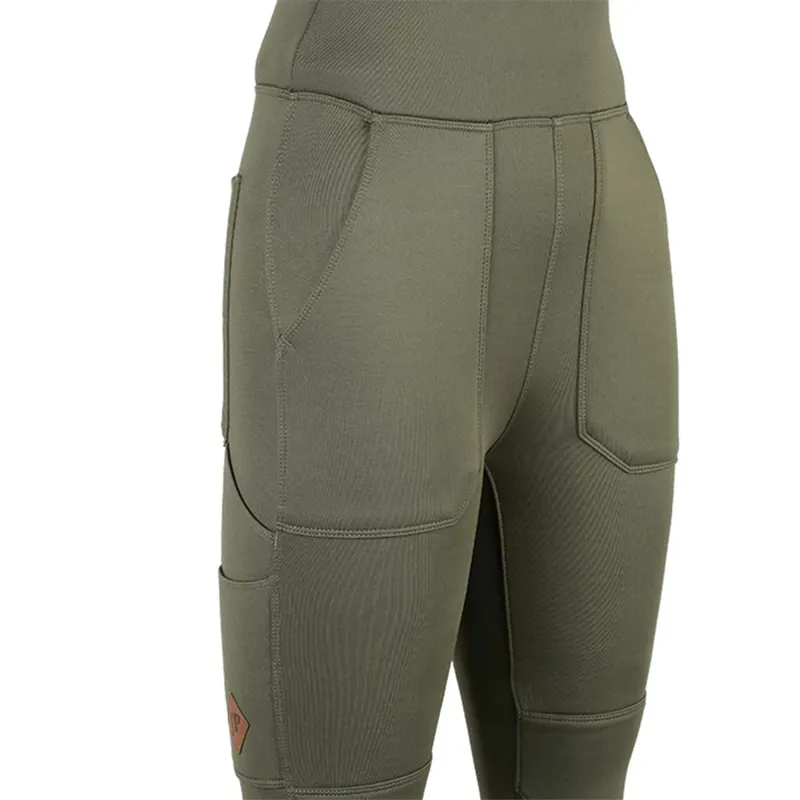 Jack Pyke Ladies Utility Leggings - Olive-2