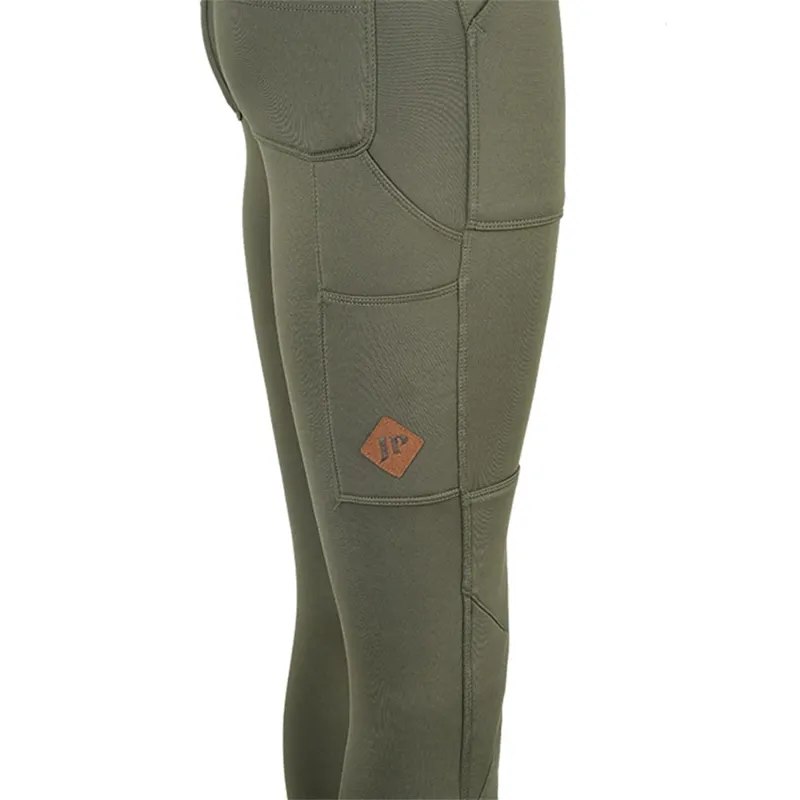 Jack Pyke Ladies Utility Leggings - Olive-3