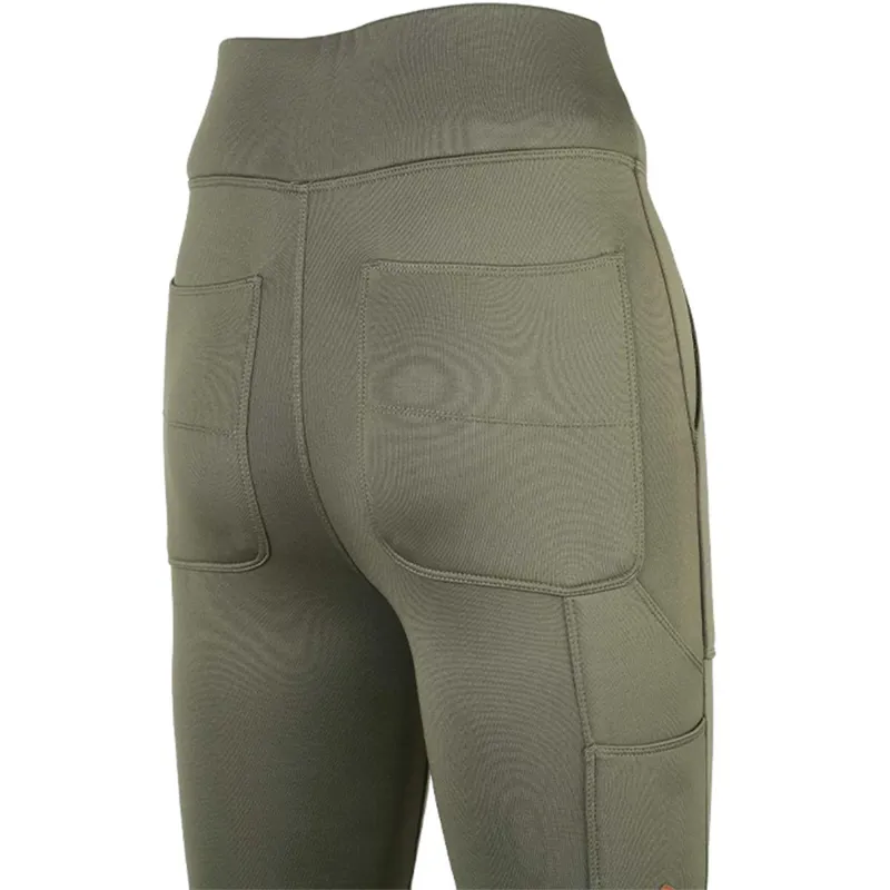 Jack Pyke Ladies Utility Leggings - Olive-4