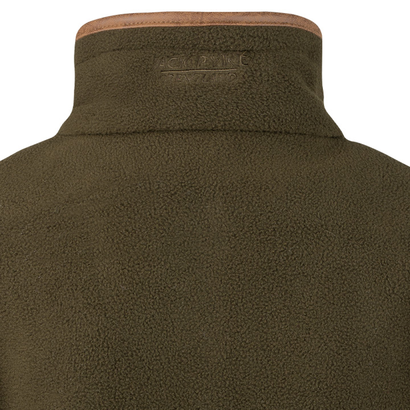 Jack Pyke Ladies Fleece Pullover - Dark Olive-4