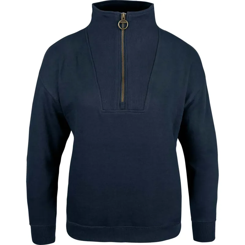 Jack Pyke Ladies Half Zip Sweatshirt - Navy