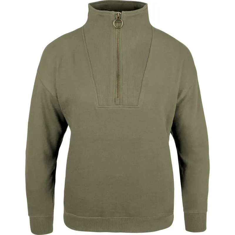 Jack Pyke Ladies Half Zip Sweatshirt - Sage