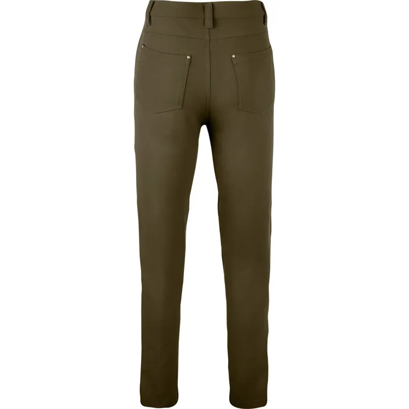 Jack Pyke Ladies Contour Stretch Pants - Brown-1