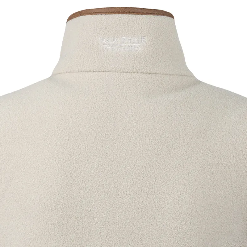 Jack Pyke Ladies Countryman Fleece Gilet - Mushroom-6