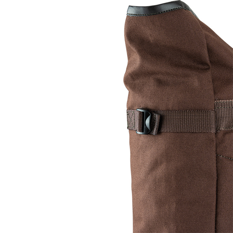 Jack Pyke Canvas Fold Top Rucksack - Brown-4