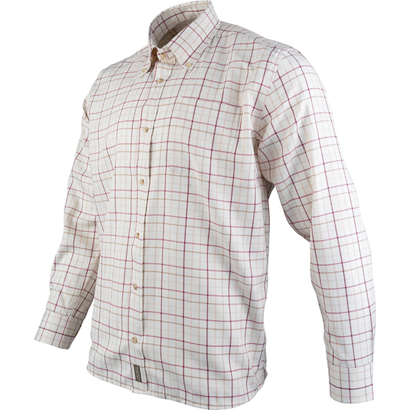 Jack Pyke Countryman Shirt - Burgundy